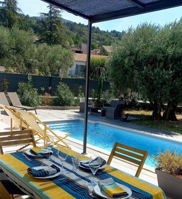 Villa Le Clos Des Oliviers L'Escale Luaran gambar