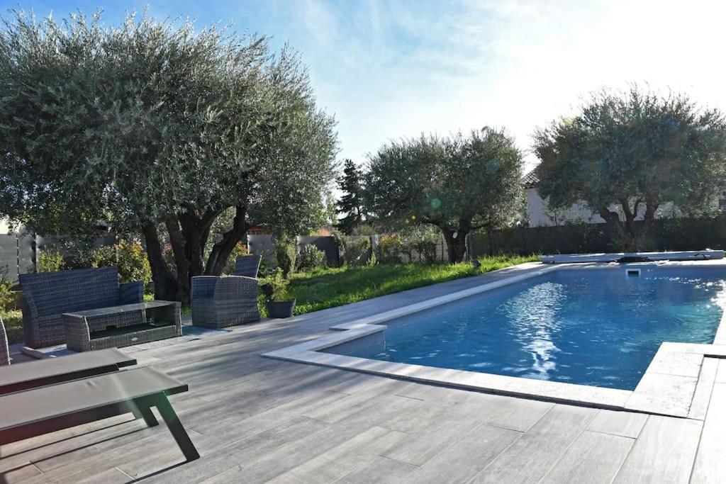 Villa Le Clos Des Oliviers L'Escale Luaran gambar